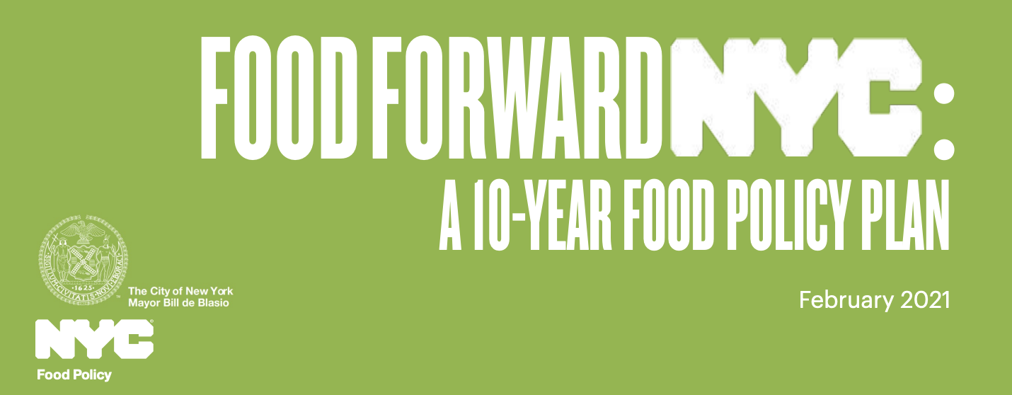 Food Forward NYC A 10-Year Food Plan